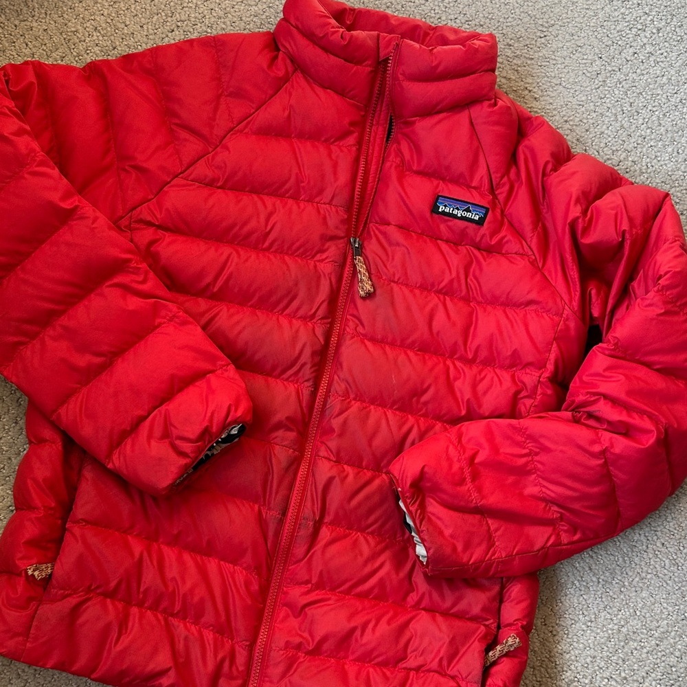 Patagonia Vibrant Red Insulated  Boys Jacket